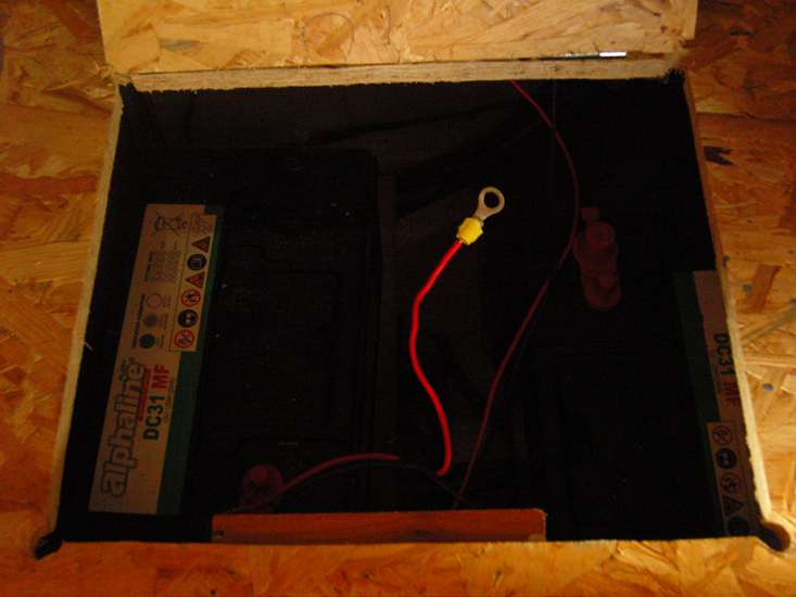 l emplacement batterie